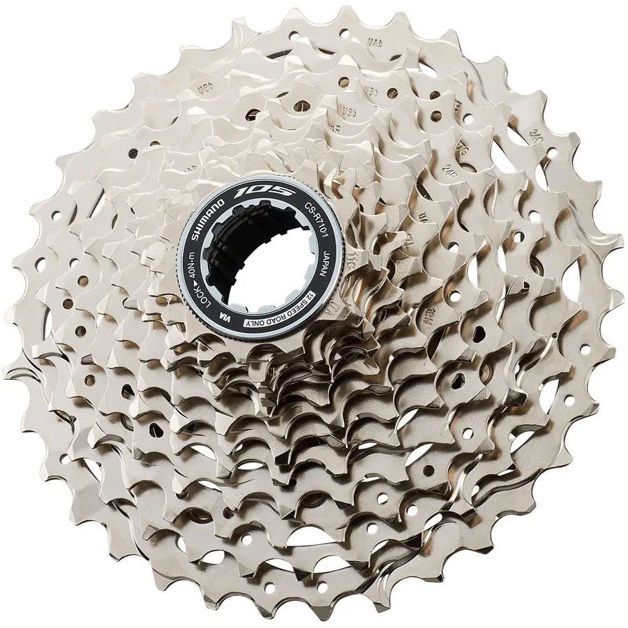 105 CS-R7101-12 Cassette - 12-Speed 11-34t HG L2 Silver