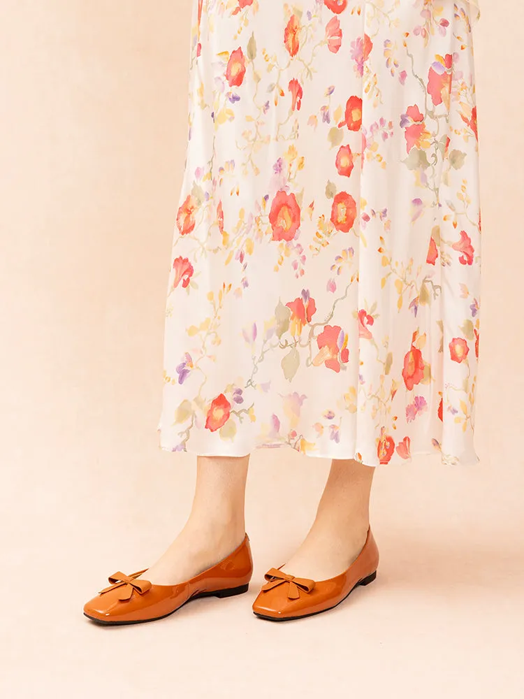 Ariel Ribbon Detailed Flats