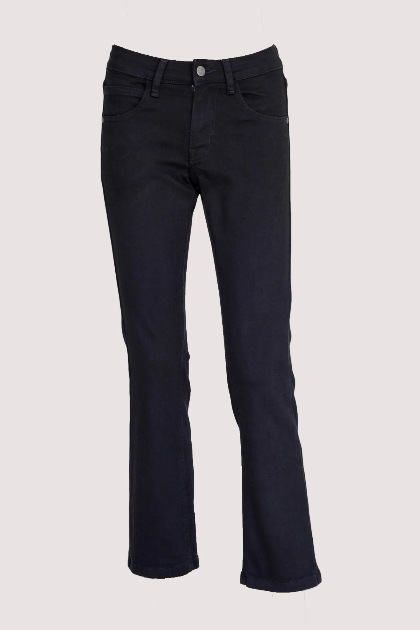 Black Straight Leg