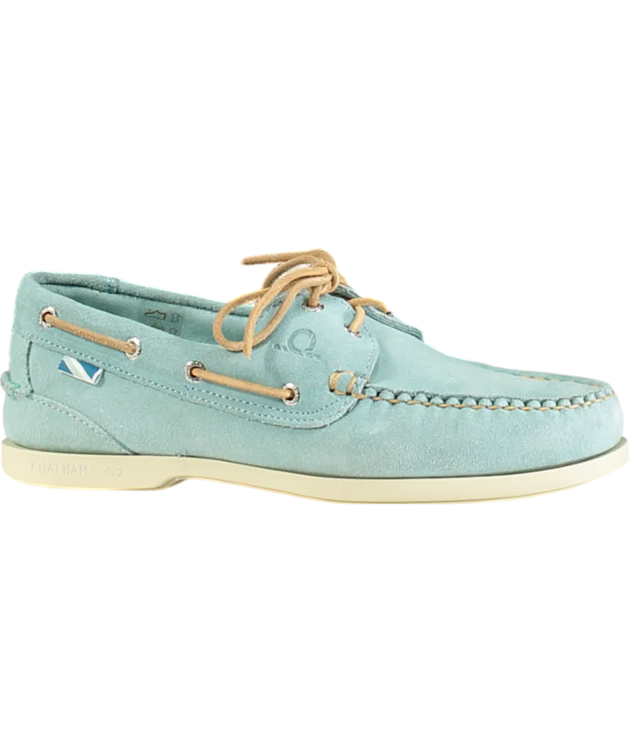 Chatham Green Pippa Lady Ii G2 Repello - Suede Leather Boat Shoes UK 5 EU 38 