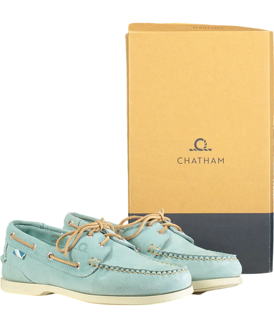 Chatham Green Pippa Lady Ii G2 Repello - Suede Leather Boat Shoes UK 5 EU 38 