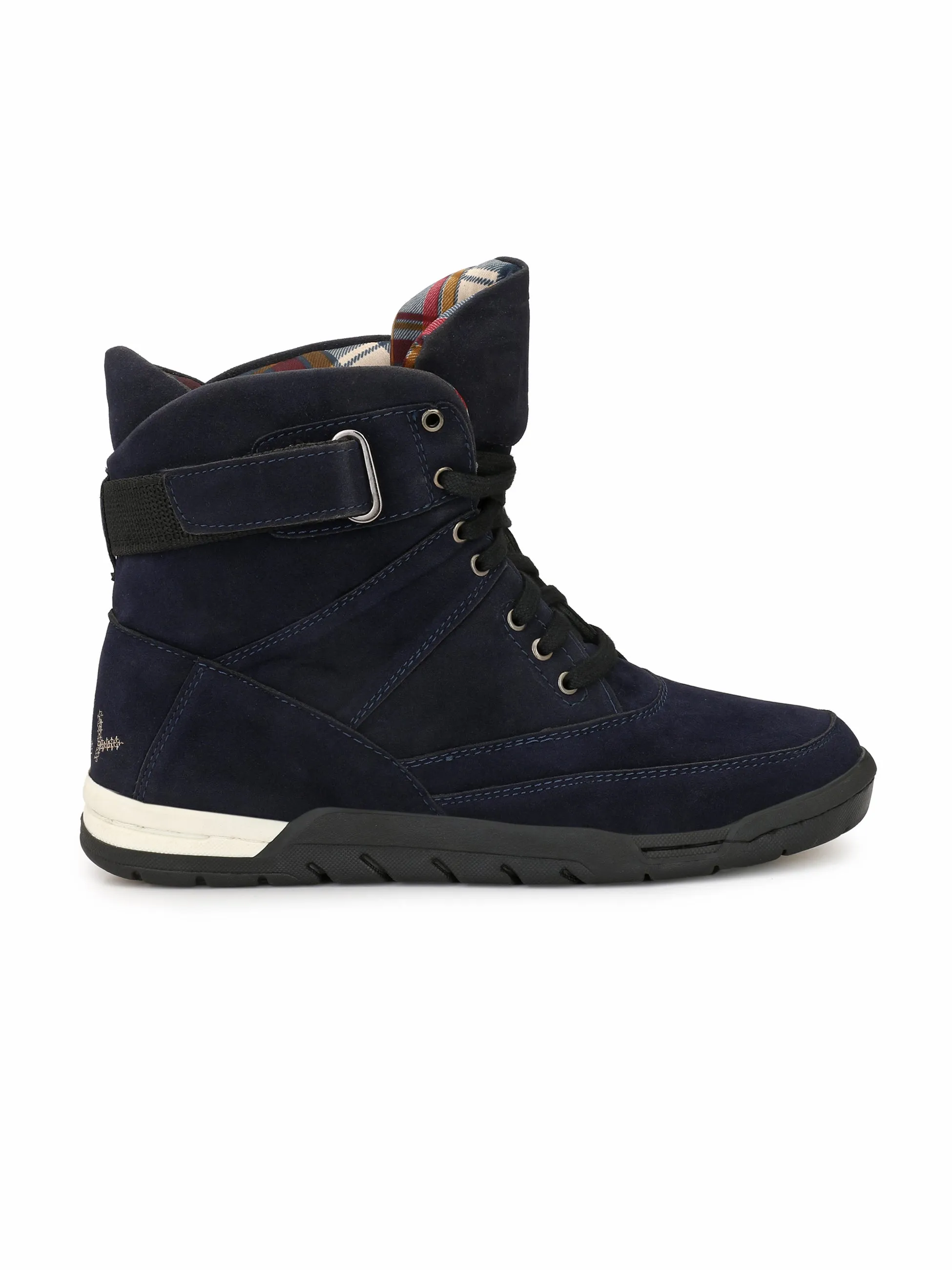 Downtown High Top Boots NR-6-BLUE