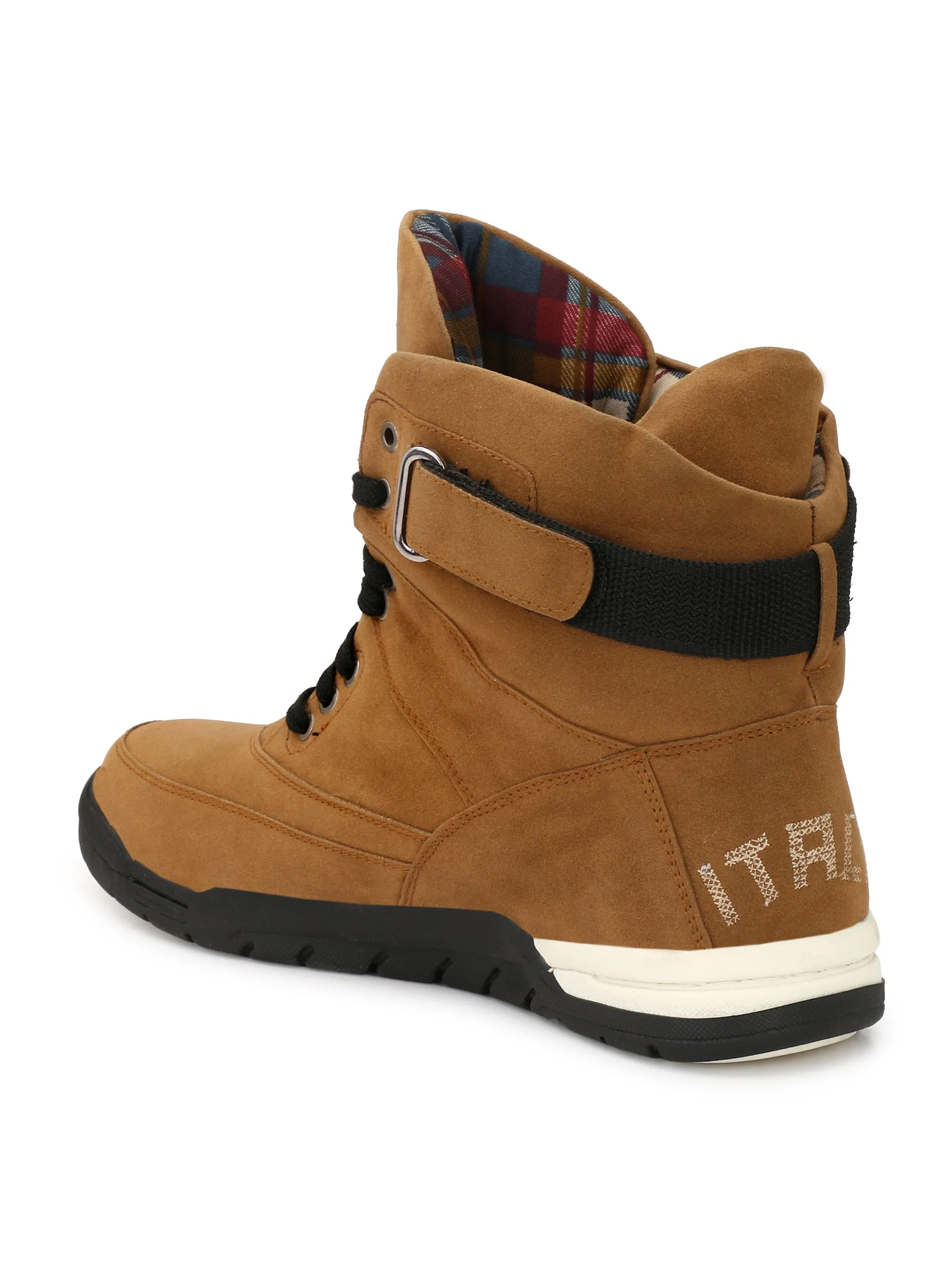 Downtown High Top Boots NR-6-CAMEL