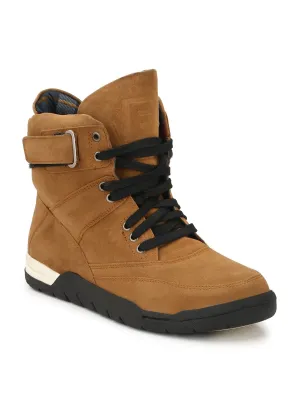 Downtown High Top Boots NR-6-CAMEL