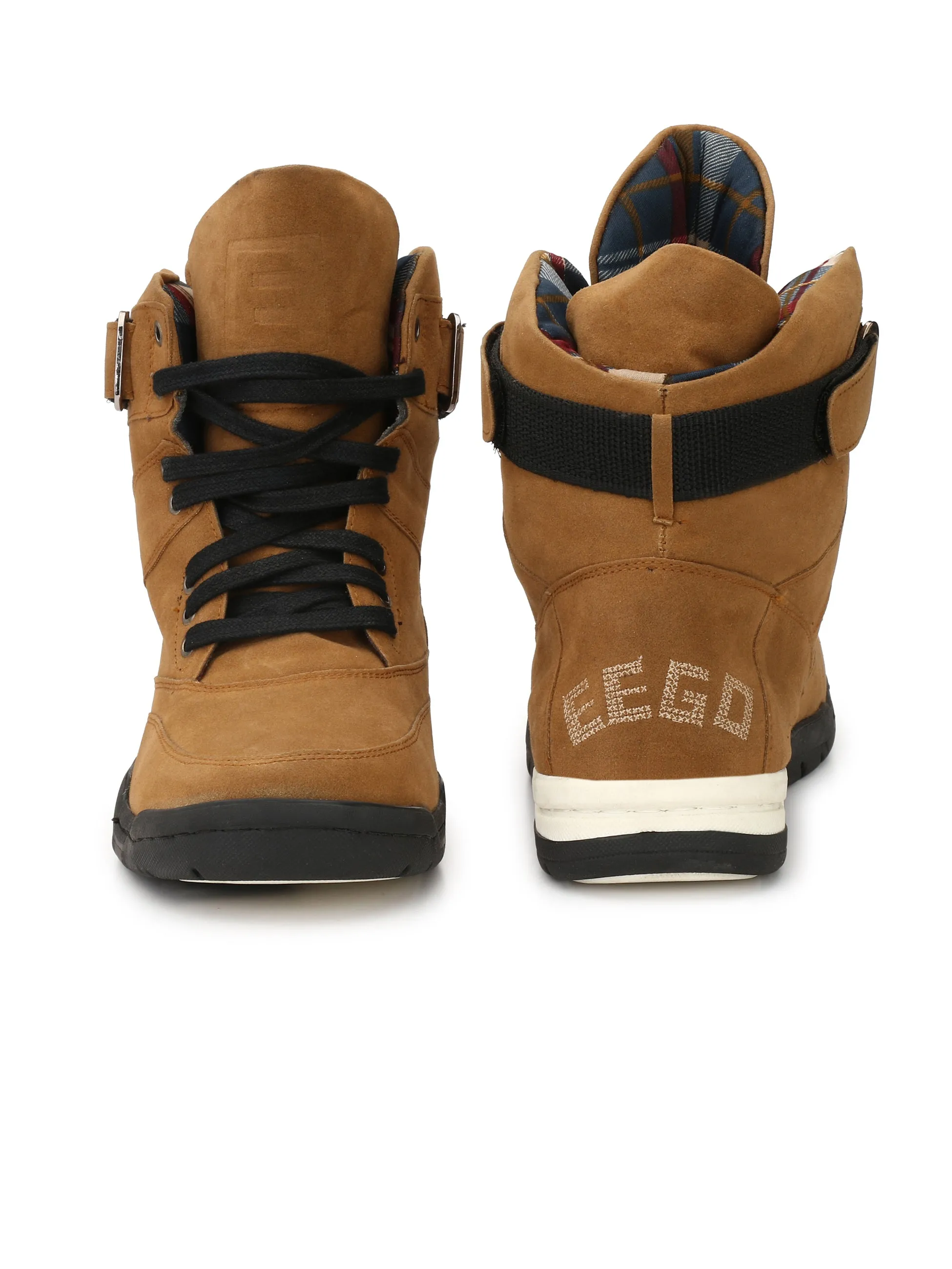 Downtown High Top Boots NR-6-CAMEL