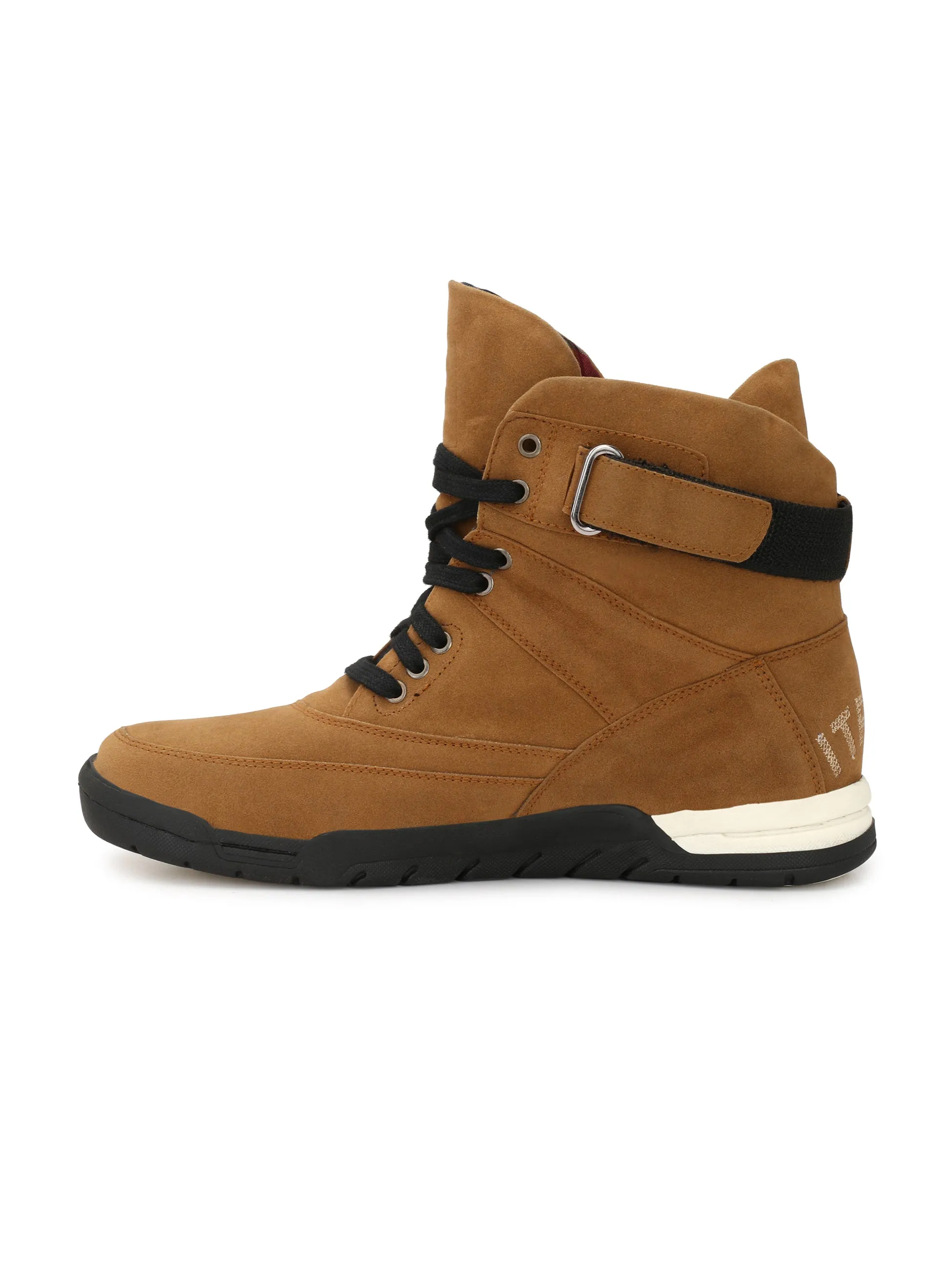 Downtown High Top Boots NR-6-CAMEL
