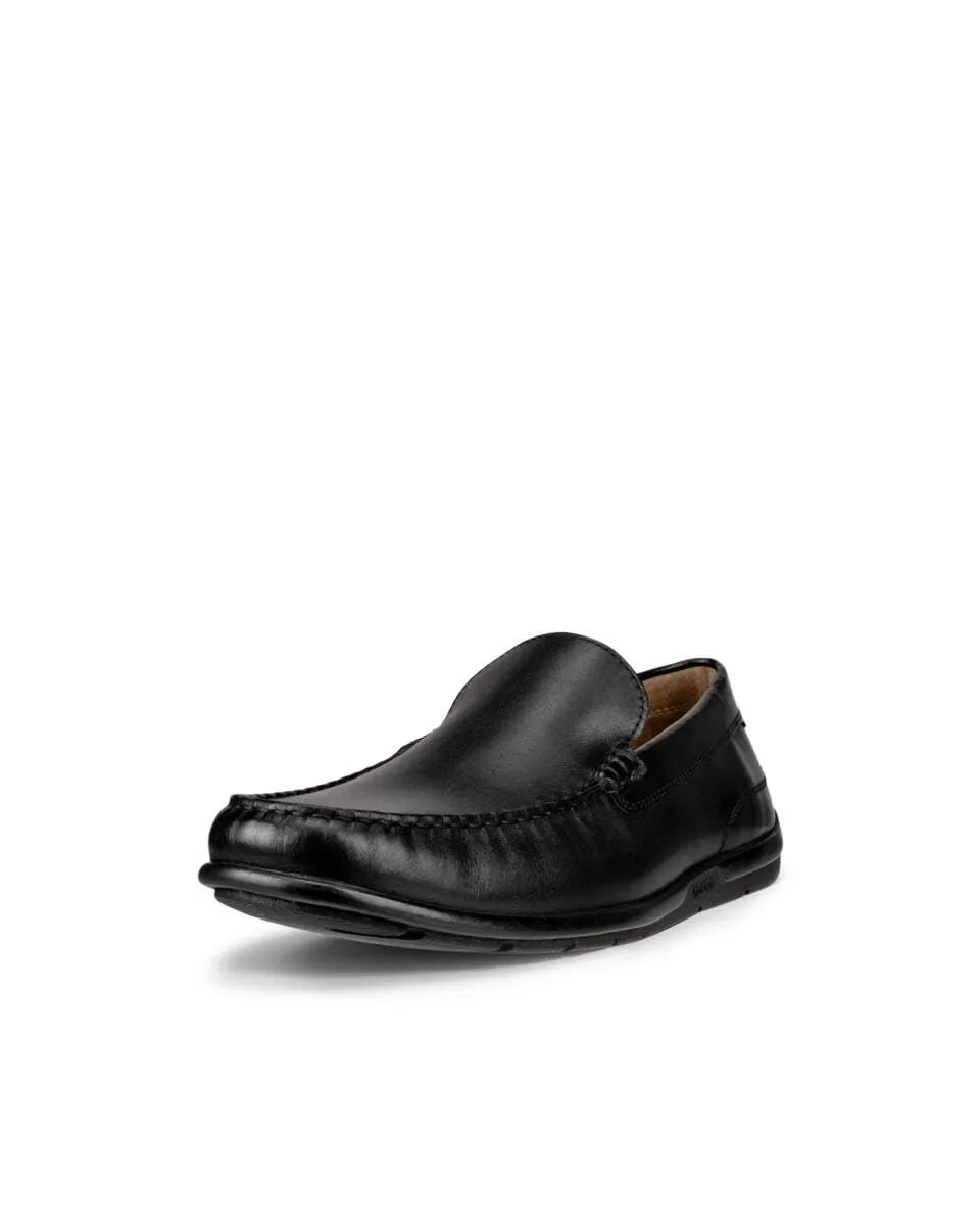 ECCO Men's Classic MOC 2.0 Driving Style Loafer, Black, 10-10.5