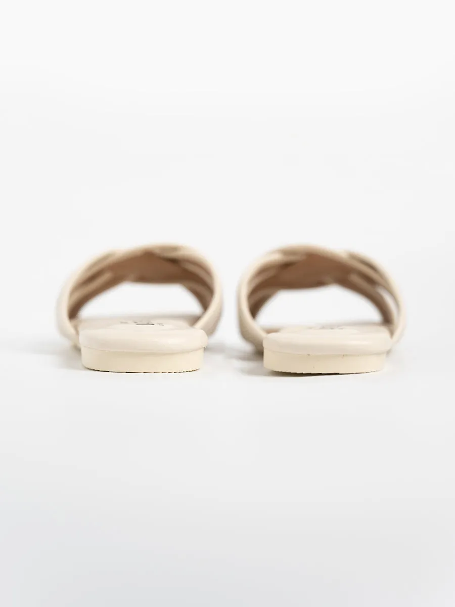 Elena Cross Jute Sandals