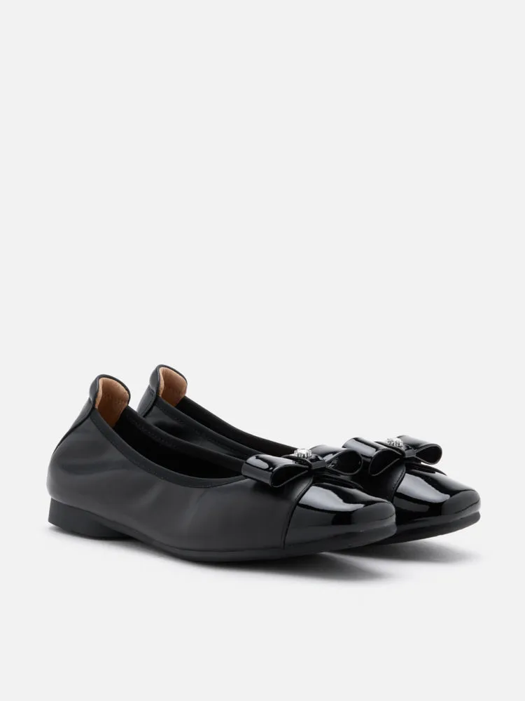 Fayence Patent Bow Flats