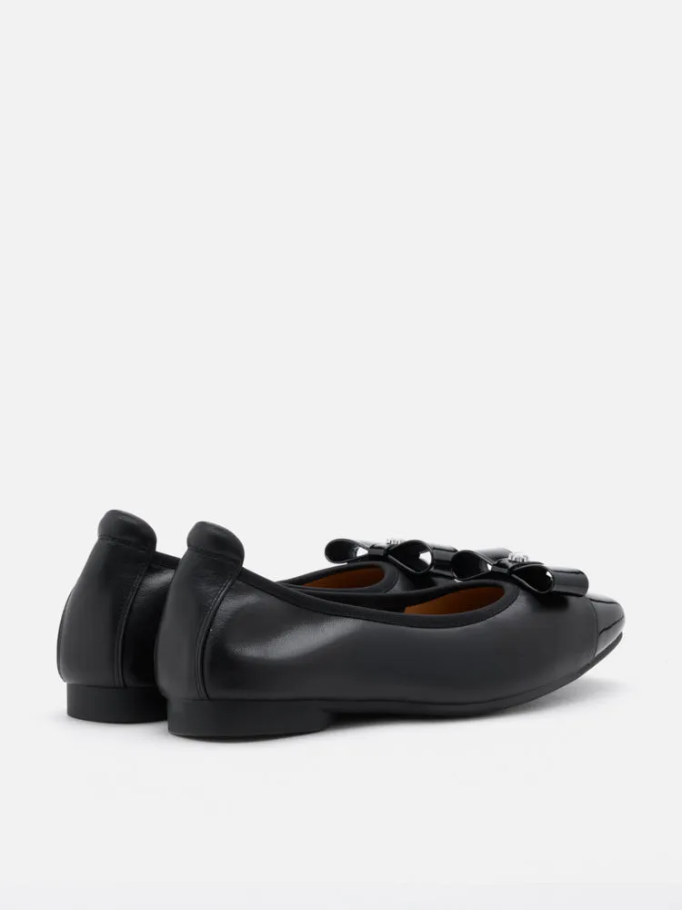 Fayence Patent Bow Flats