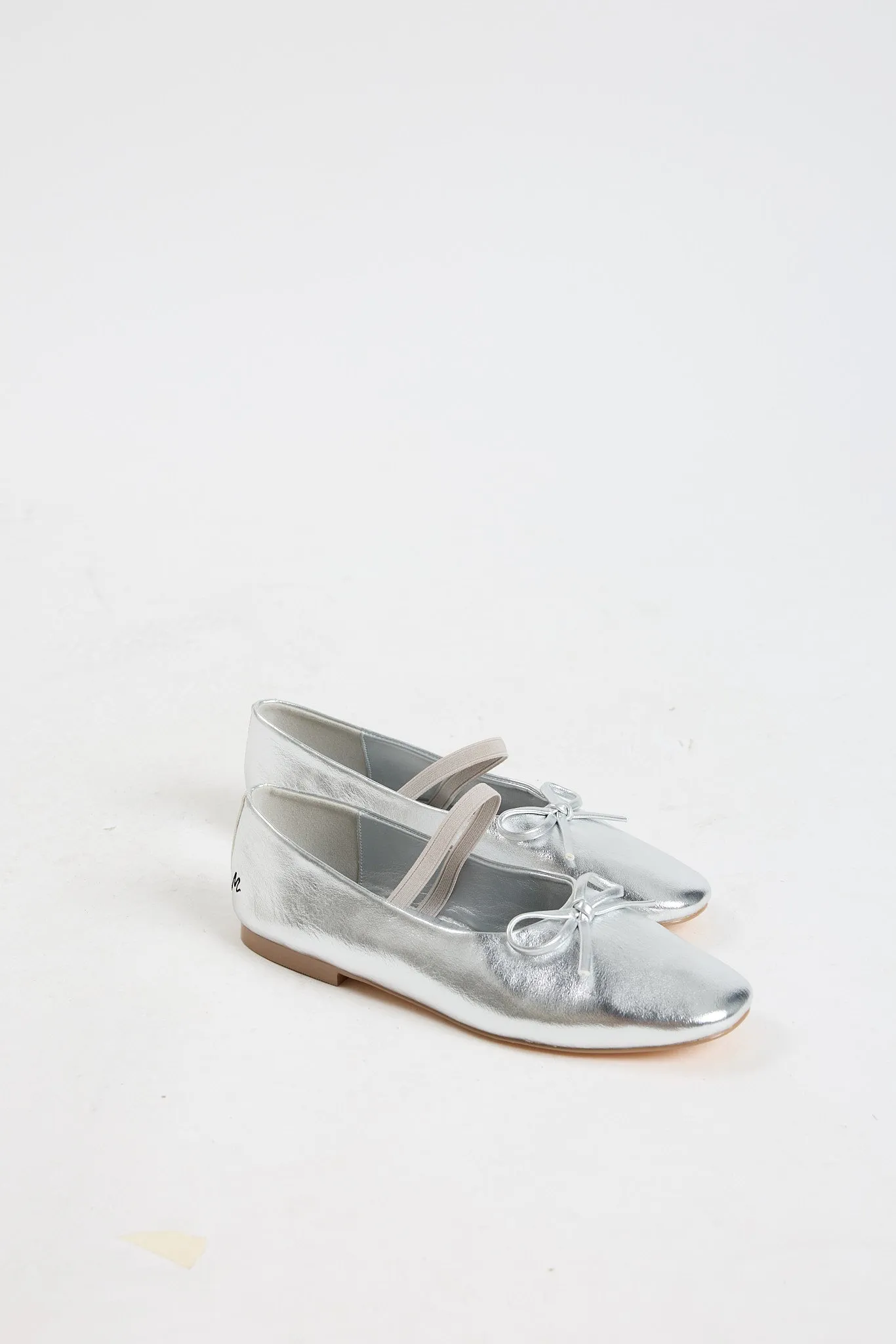 Jennie Silver Ballet Flats