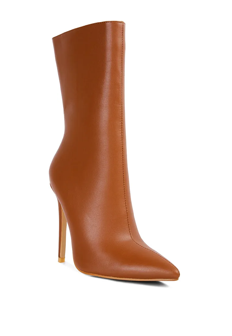 micah pointed toe stiletto high ankle boots