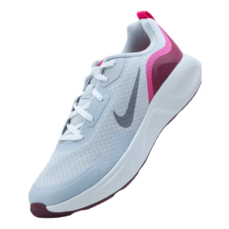 Nike Wearallday Big Kids' Shoe Pure Platinum/smoke Grey-pink