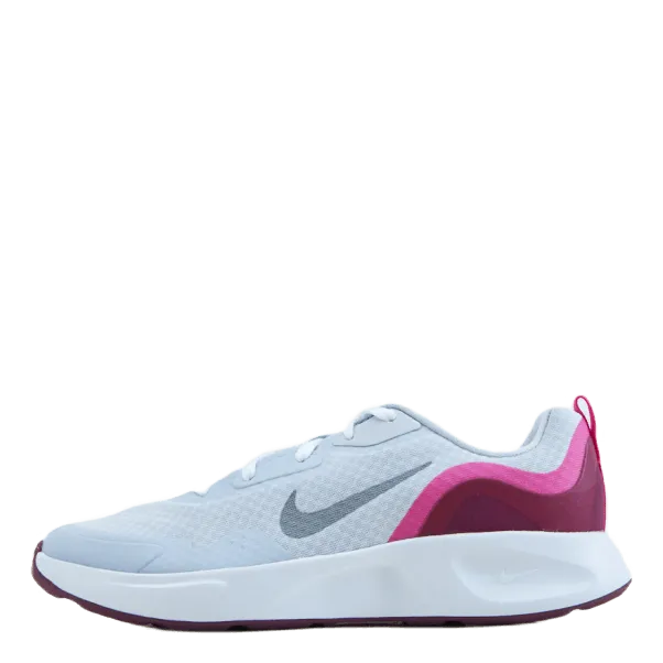 Nike Wearallday Big Kids' Shoe Pure Platinum/smoke Grey-pink