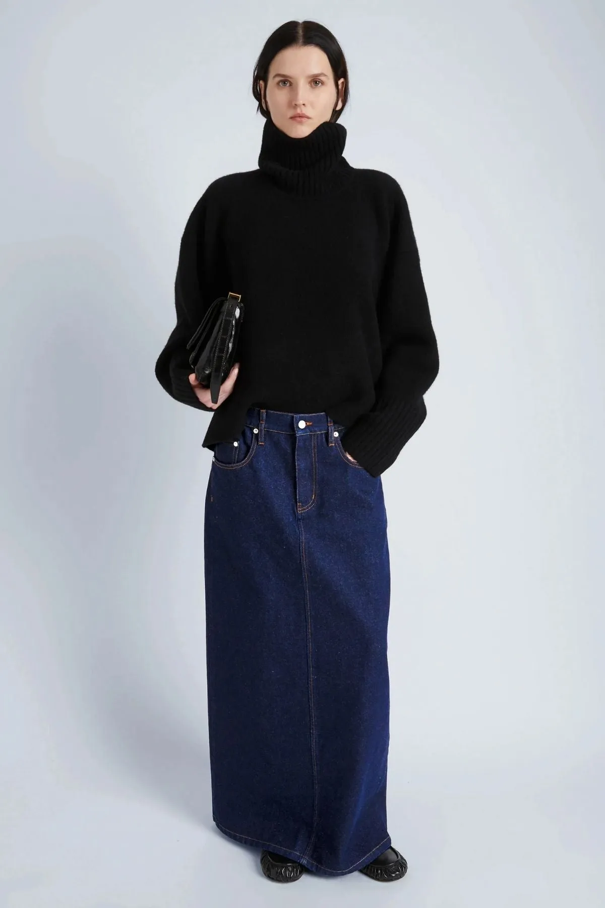 Proenza Schouler Calder Skirt - Indigo