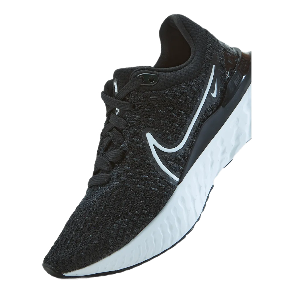 React Infinity Run Flyknit 3 Women's Road Running Shoes BLACK/WHITE