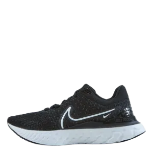 React Infinity Run Flyknit 3 Women's Road Running Shoes BLACK/WHITE