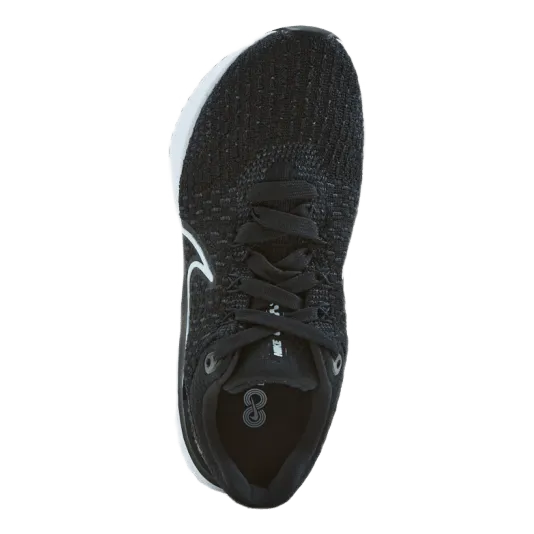 React Infinity Run Flyknit 3 Women's Road Running Shoes BLACK/WHITE