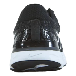React Infinity Run Flyknit 3 Women's Road Running Shoes BLACK/WHITE