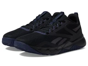 Reebok Men's NFX Trainer Sneaker, Black/Vector Navy/Footwear White, 11.5