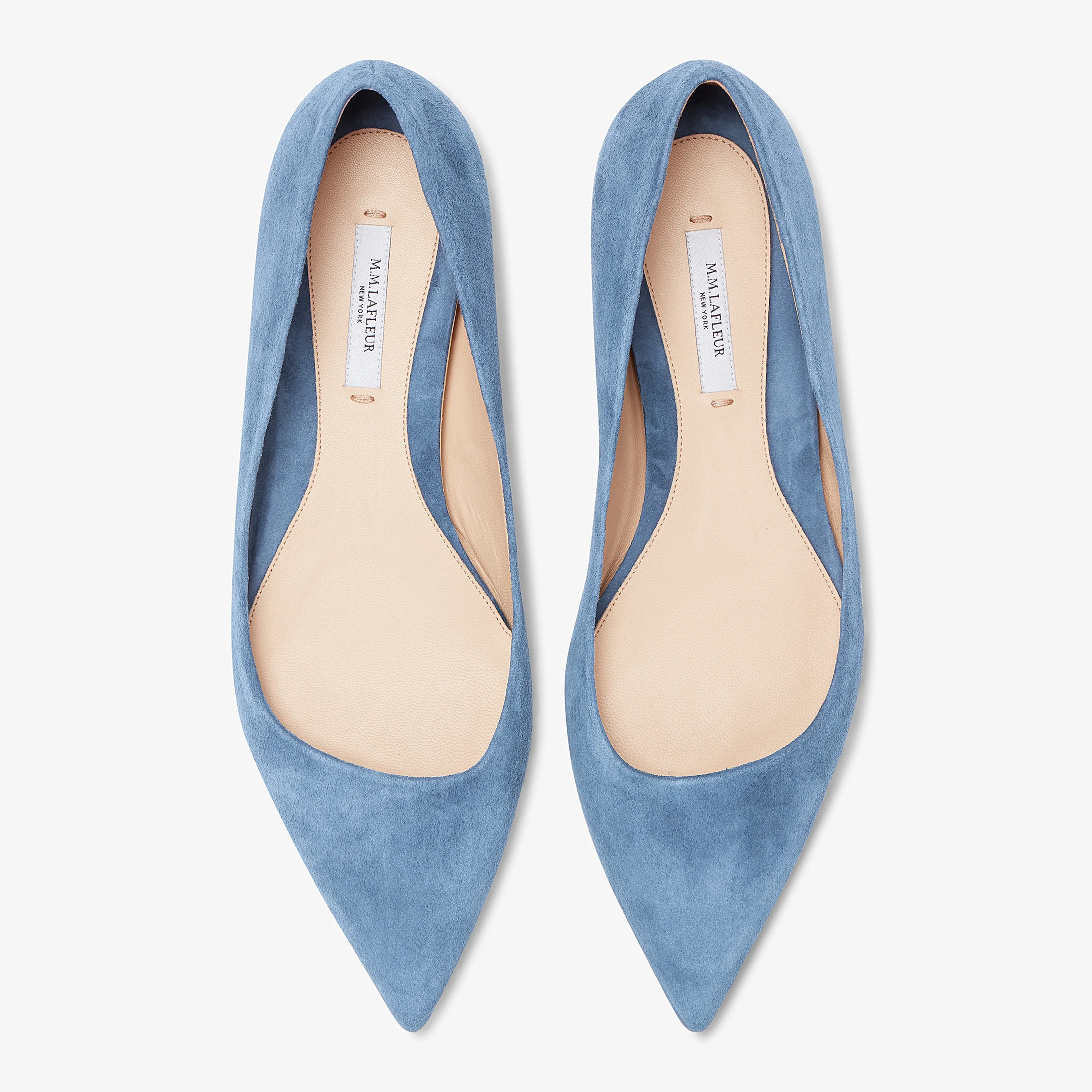 Rowan Flat - Suede :: Sky Blue