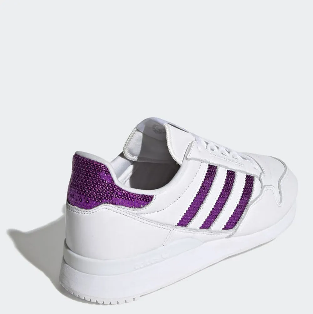 Scarpe Donna ADIDAS Sneakers linea ZX 500 W colore Bianco e Viola