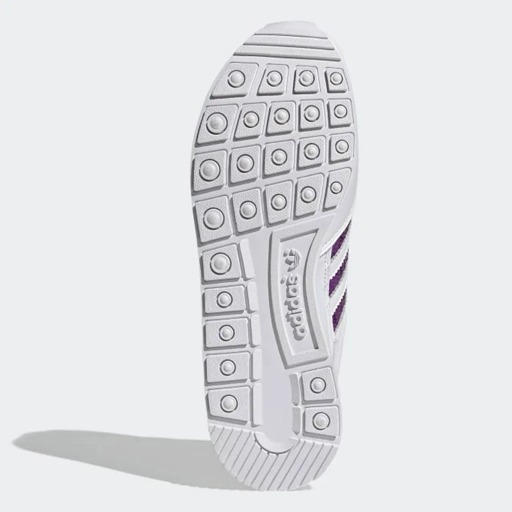 Scarpe Donna ADIDAS Sneakers linea ZX 500 W colore Bianco e Viola