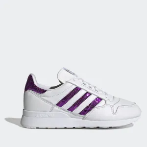 Scarpe Donna ADIDAS Sneakers linea ZX 500 W colore Bianco e Viola
