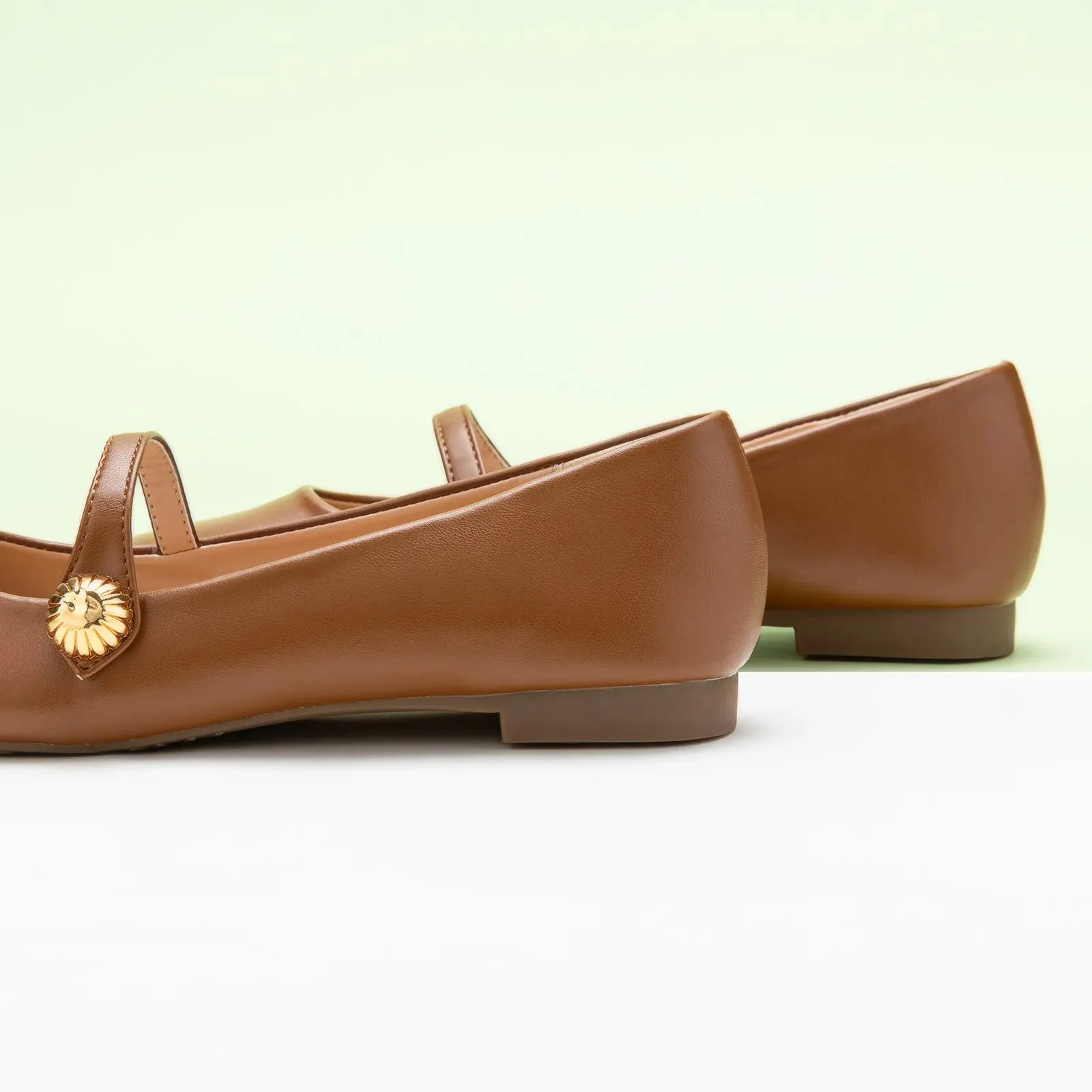 Single-Strap Tweed/Solid Mary Jane (Clara)