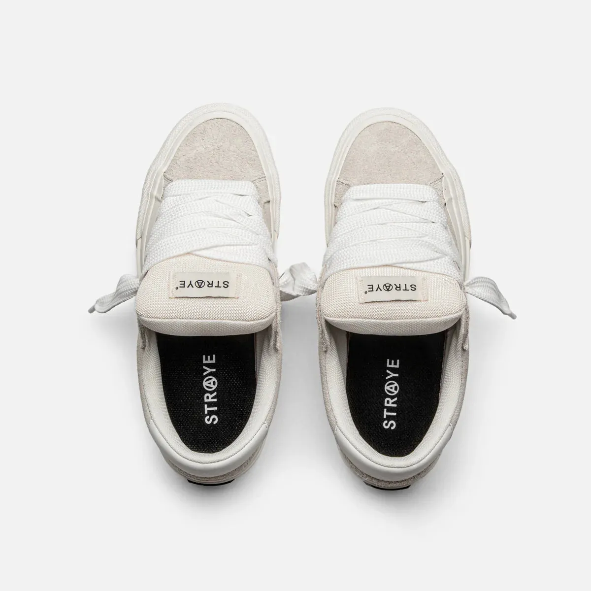 STRAYE Logan Puff Cream Sneakers