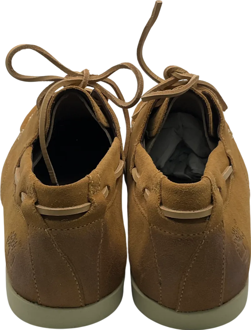 Timberland Nude Suede Boat Shoes UK 10 EU 44 