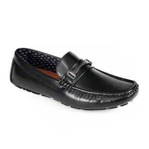 Tommy Hilfiger Men's Axin Loafer, Black 001, 10M