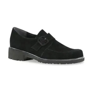 Winslow Black Leather Loafer Shoes